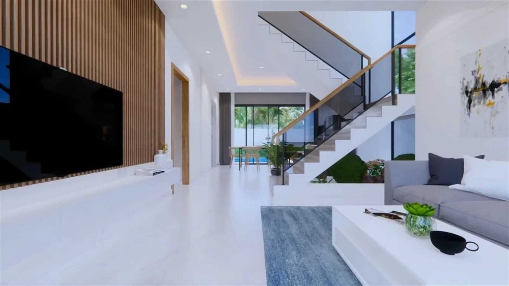 НА ИЗПЛАЩАНЕ - Евтина двуетажна сглобяема къща с 4 спални, 132 кв. м