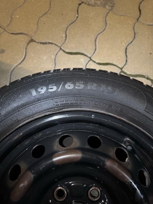 Шины 185/65/15 5 шт с дисками 5x114.3