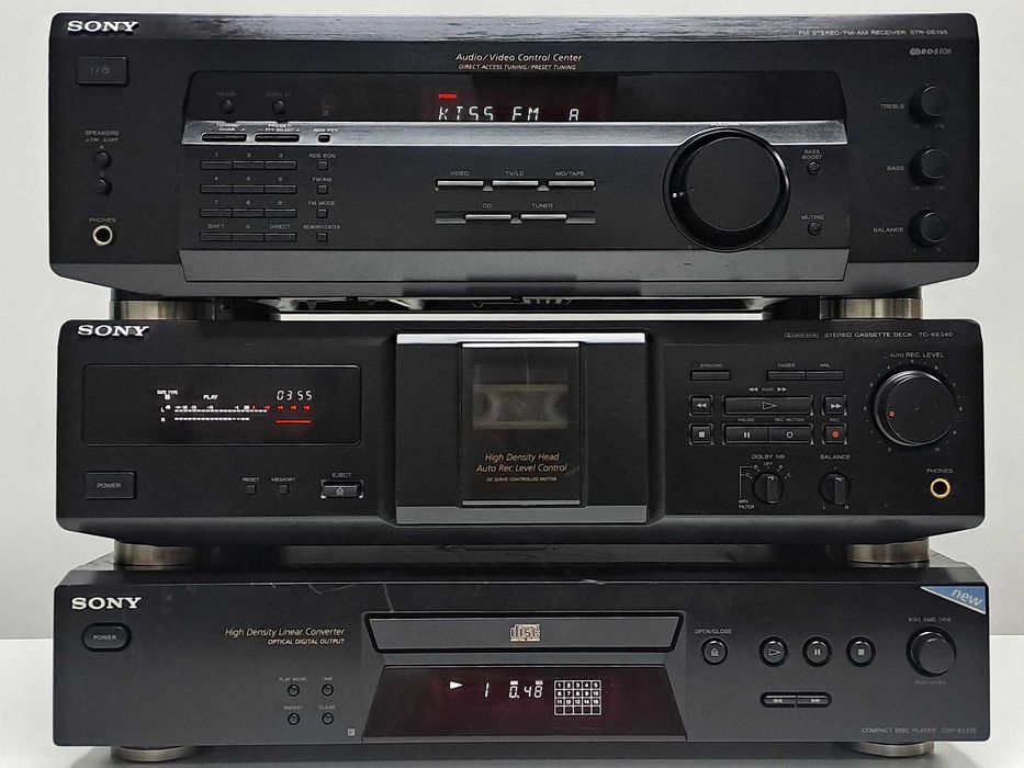 Sony Amplificator STR-DE135 - CDP-XE370 - TC-KE240 Linie Audiophile