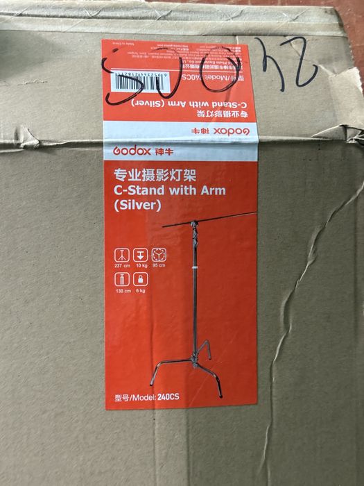 Стойка журавль godox c stand 240cs