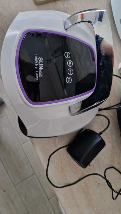 Lampa LED unghii, 2 in 1 cu senzor, putere de 108W Sun model BQ6T .