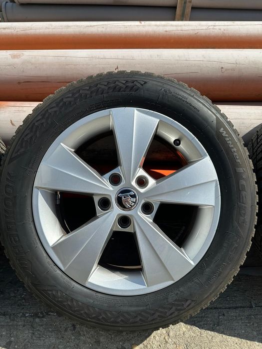 Jante aliaj 16" - Matone (Argintiu) - Originale Skoda Octavia IV
