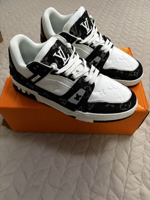 Louis Vuitton LV Trainer Skate Black White