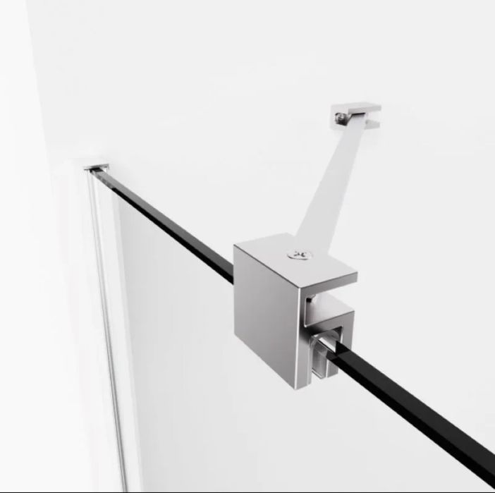 Чисто нов Душ параван Walk In с матирано стъкло и хром обков 150/70/8