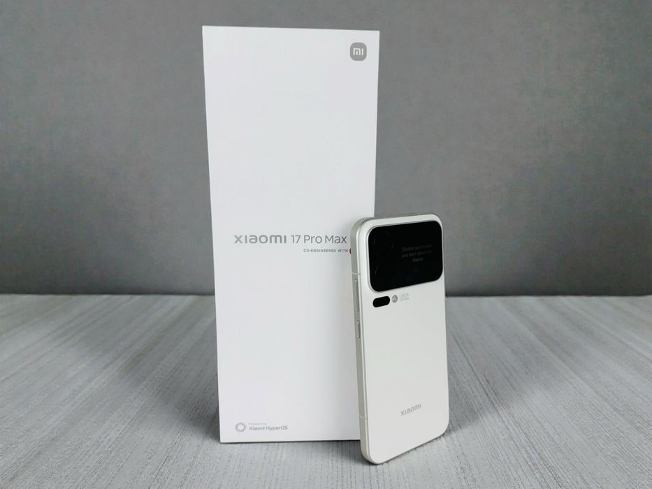 НАЛИЧЕН! Xiaomi 17 Pro Max 5G 512GB 16RAM White Гаранция!
