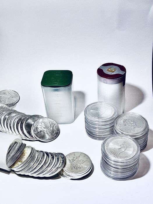 Monede premium argint pur