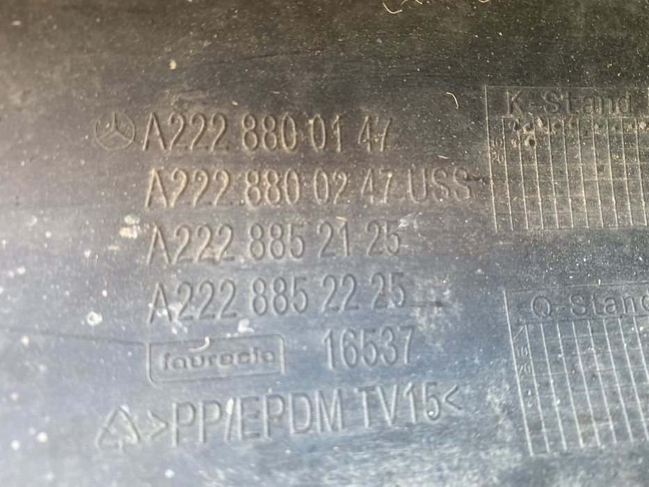 Предна броня / задна броня Мерцедес С-клас /Mercedes S-Class W222