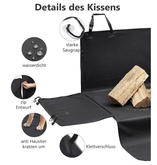 Универсална постелка за багажник - странична и защита на броня 187х105