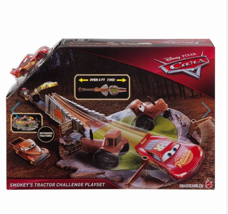 Set de joaca Disney Cars - Smokey’s Tractor Challenge