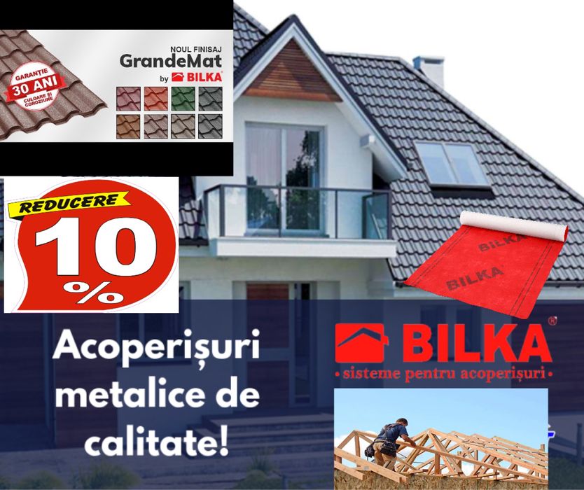 Acoperisurii Bilka Reparatii Montaj Dulgherie vopsim tabla izolatii
