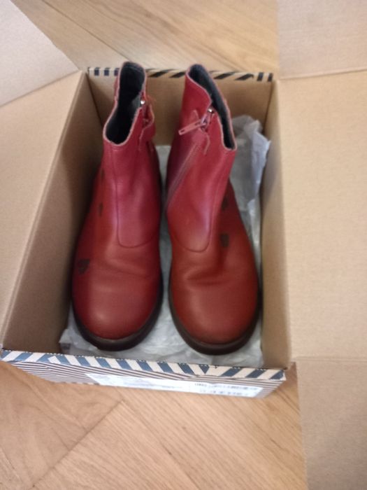 Детски кожени обувки Кемпер