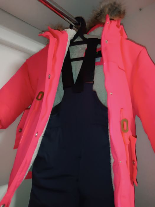 Зимний комбинезон на девочку