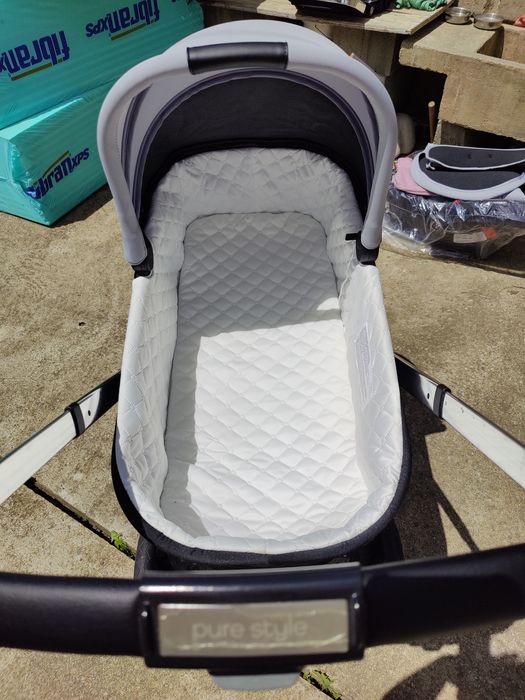 Комбинирана количка Chipolino Elite 3 в 1, графит