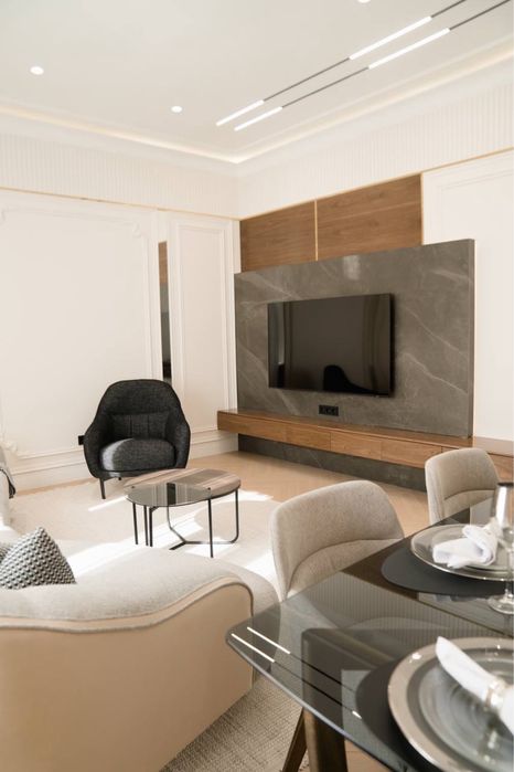 Жк Mirabad Avenue! Стильная 3ка с Авторским ремонтом в премиальном жк!