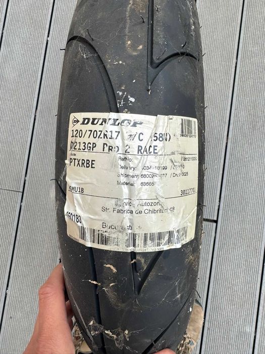 Anvelopă moto față Dunlop D213 GP Pro 2 Race 120/70 ZR17