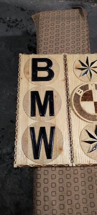 Продам резные нарды BMW