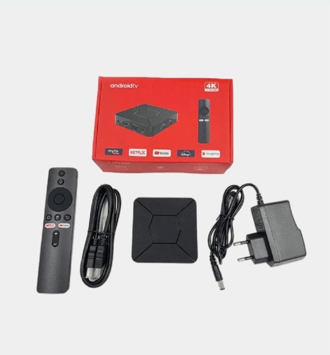 Q5 Smart BOX  Android TV 4K Original Youtube Приставка 100