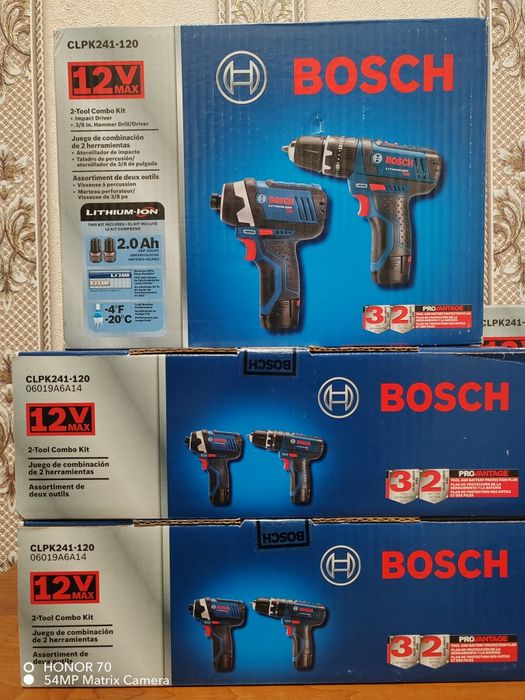 Bosch CLPK241 120 combo kit 12v Max 170 . . Elektr jihozlar