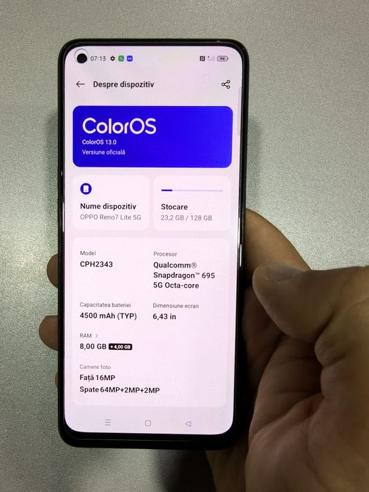 Oppo reno 7 Little 5g