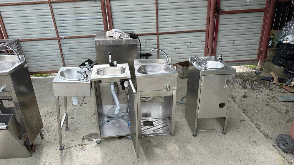 Salamandra gaz italia spalatoare actionare genunchi pedala inox