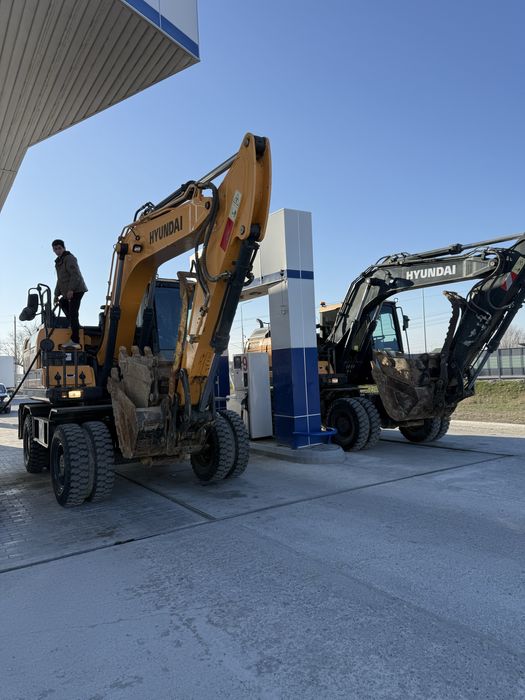 Услуга Эксковатор  Hyundai 210