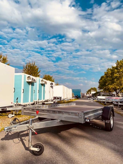 Remorcă Mono Axe REPO 750 kg – Apicolă, Auto, ATV, Moto, cu Carte RAR