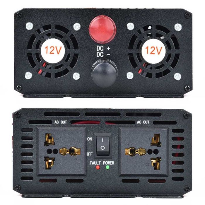 Инверторен преобразувател за ток с мощност 500W, 1000W, 2000W, 4000W