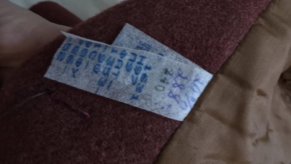 Новое пальто винтаж детское