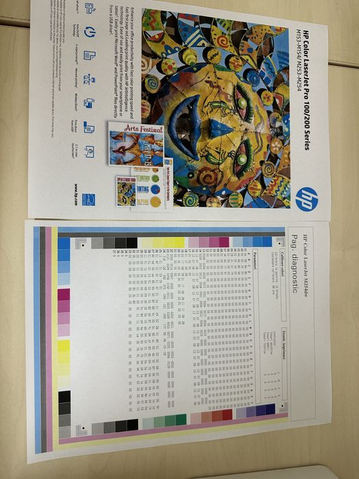 Imprimanta laser color wireless hp 254dw