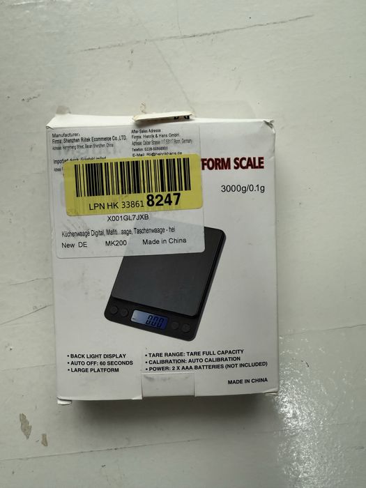 Cantar digital de precizie