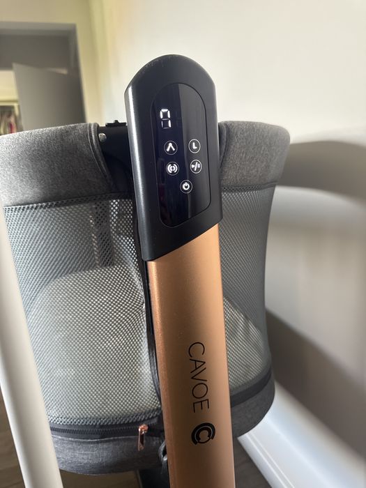 cosleeper electric cavoe coq 4 in 1 gri meteorite + protectie saltea + cearsaf
