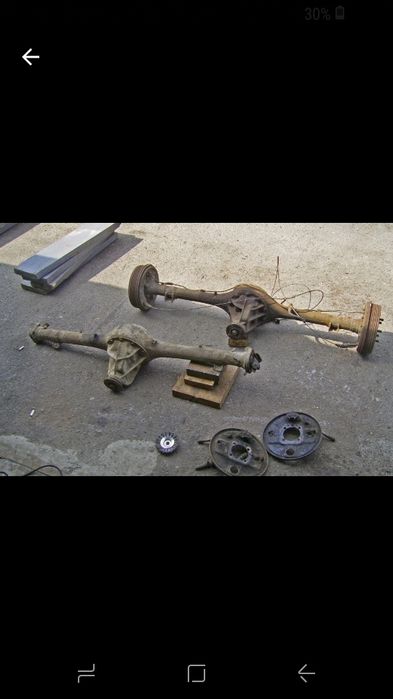 Задний мост  на  москвич