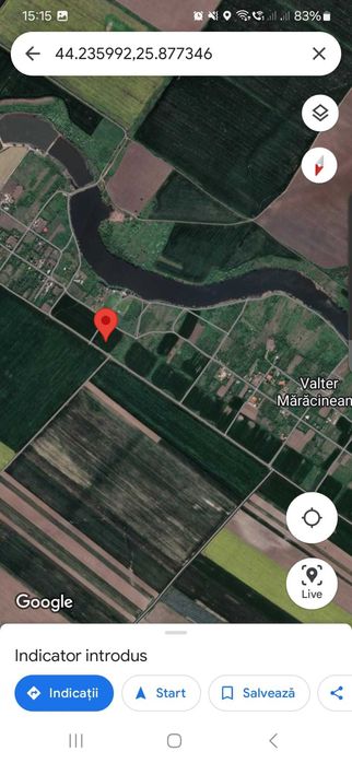 Teren de vanzare Valter Maracineanu, jud Giurgiu