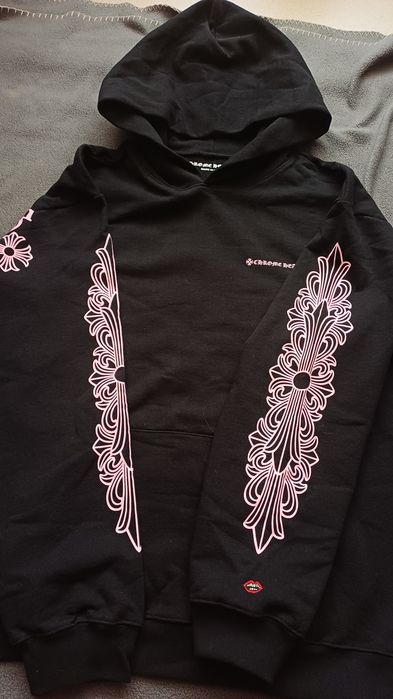 Chrome Hearts x Mattyboy black/pink hoodie