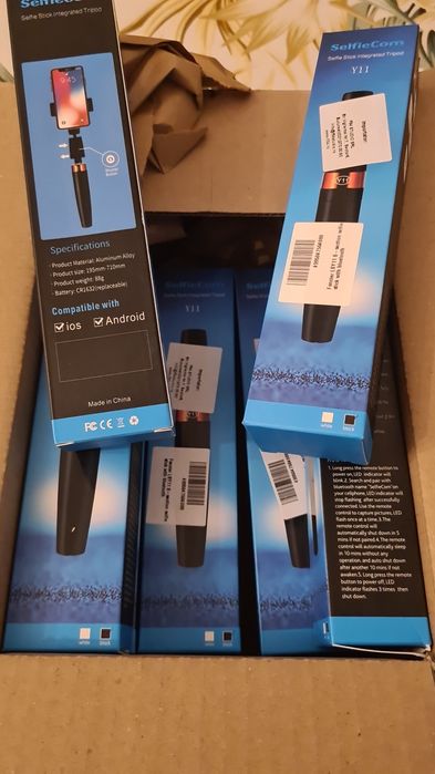 Selfie stick + telecomanda