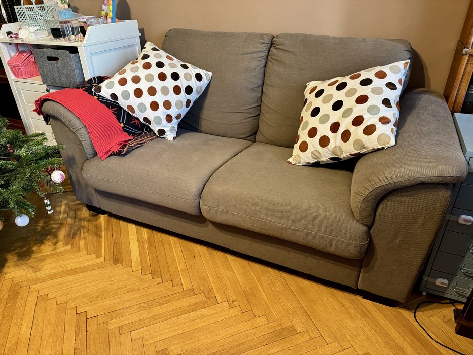 Canapea IKEA Tidafors 2 locuri – maro, stare foarte bună