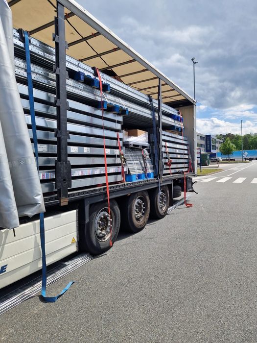 Rafturi metalice dexion 3300x130x50 depozitare manuala sau paleti