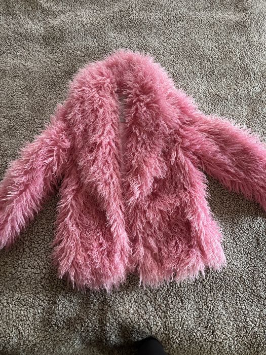 Ефектно розово палто