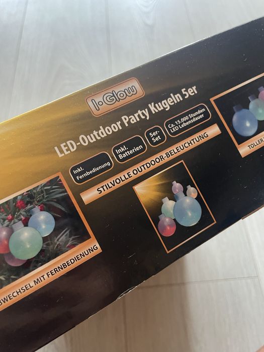 Лед светлини, лед топки