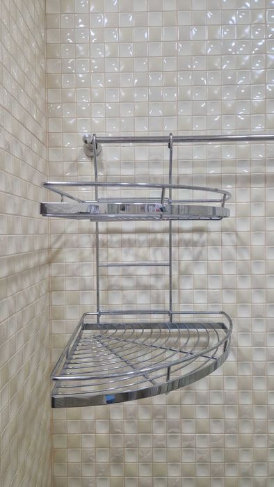 Навесные полки для кухни/ванной нержавейка