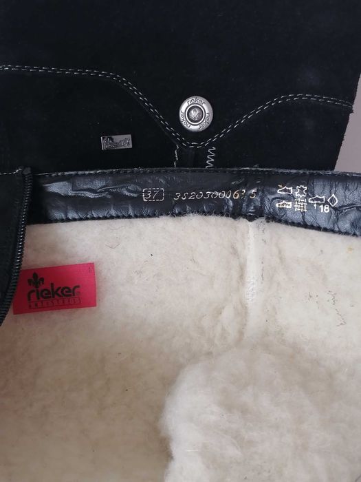 cizme rieker negre 37