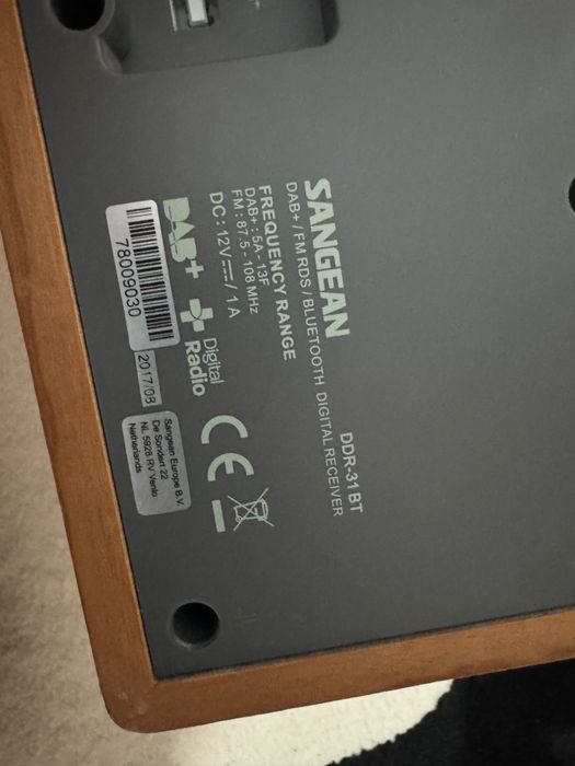 Radio sangean ddr-31BT