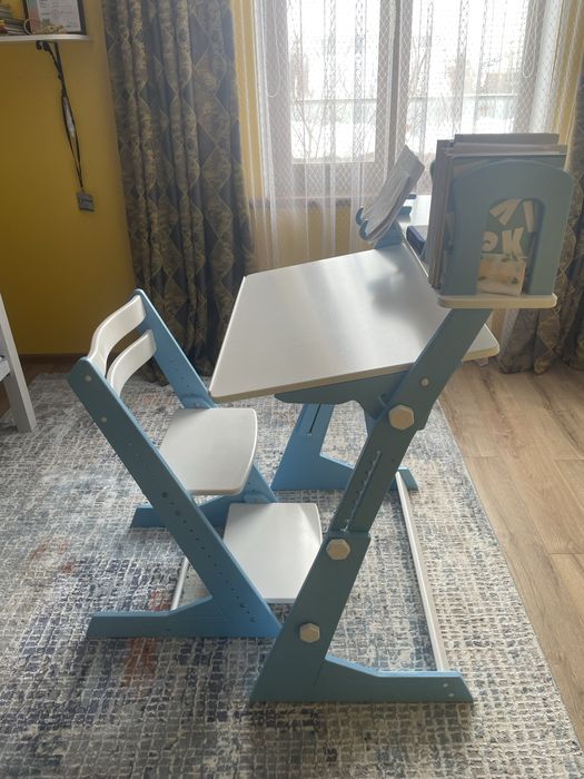Растущая Школьная парта и стульчик