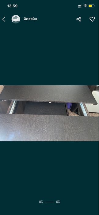 продам стол раздвижной поверхность мдф