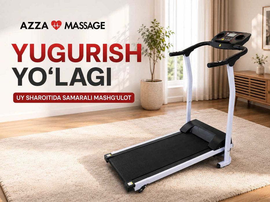 Uyingizda yugurish yo'lagi bilan o'z fitness zalingizni yarating