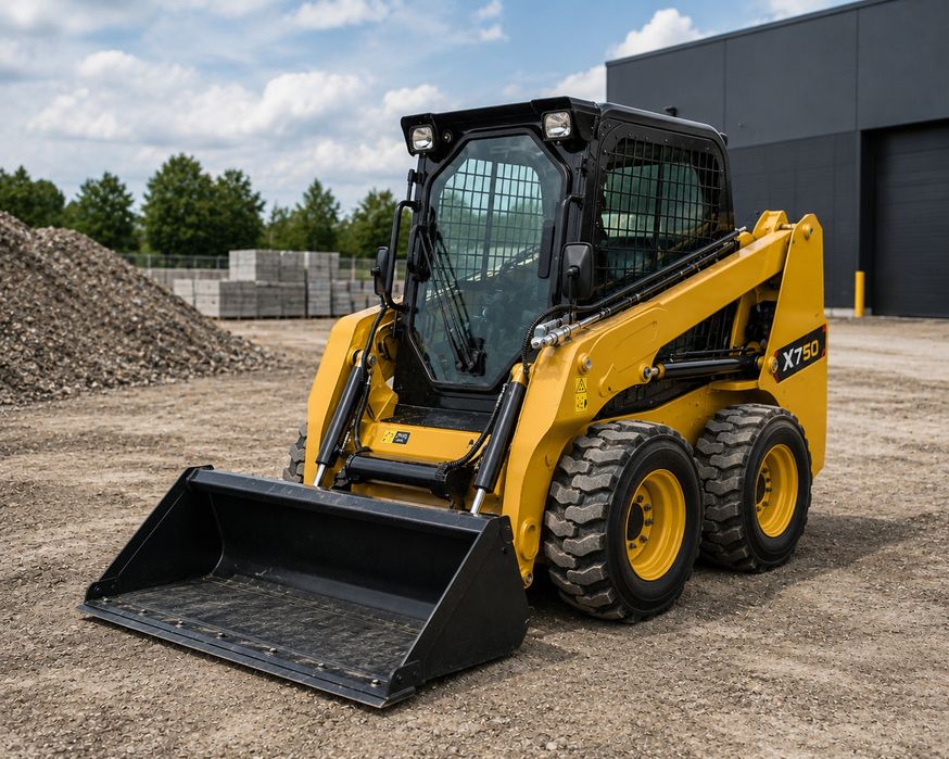 Miniexcavator pentru săpături