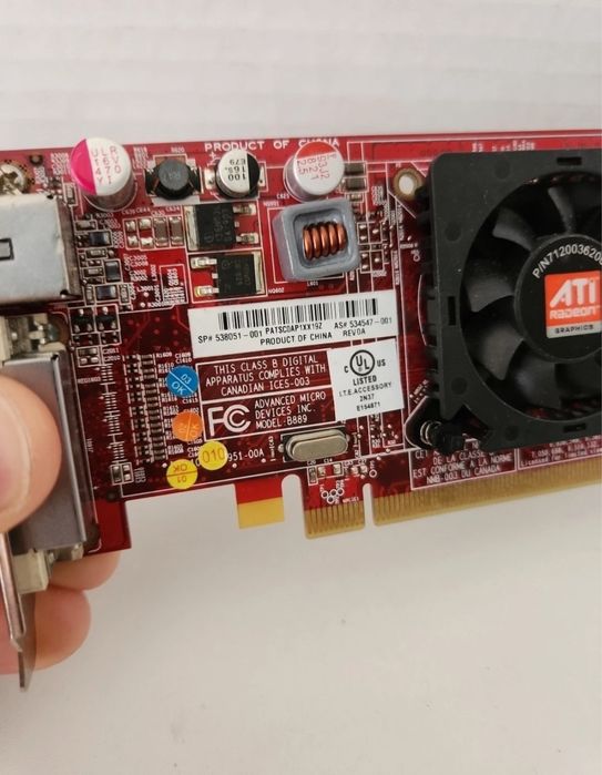 Лот 6бр. видео карти Ati Radeon HD4550 - DMS-59