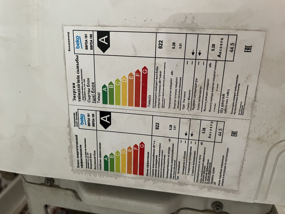 Кондиционер beko