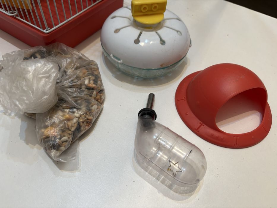 Клетка для хомяка полный набор