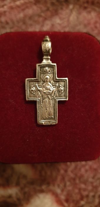 Серебро крест проба 925